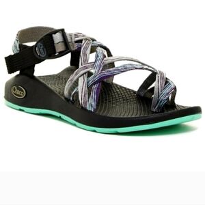 Chaco ZX2 Yampa Sandals in Pixel Weave Toe Loop Vibram 11